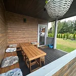Mazury Dom Olus Nad Jeziorem Sasek Wielki Z Goraca Balia Z Funkcja Jakuzzi