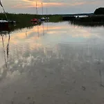 Mazury Dom Olus Nad Jeziorem Sasek Wielki Z Goraca Balia Z Funkcja Jakuzzi 度假居 什奇特诺