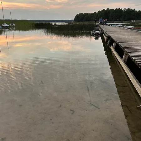 Holiday home Mazury Dom Olus Nad Jeziorem Sasek Wielki Z Goraca Balia Z Funkcja Jakuzzi *