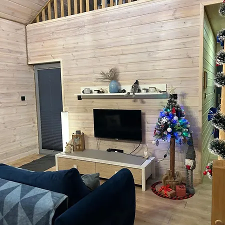 Casa de Férias Mazury Dom Olus Nad Jeziorem Sasek Wielki Z Goraca Balia Z Funkcja Jakuzzi