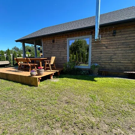 Mazury Dom Olus Nad Jeziorem Sasek Wielki Z Goraca Balia Z Funkcja Jakuzzi * שצ'יטנו